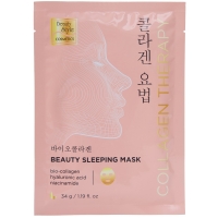 Beauty Stylе BioCollagen Night Glow (Ночная маска для лица с био-коллагеном), 4 шт