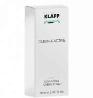 Klapp Clean&Active Cleansing cream foam (Очищающая крем-пенка)