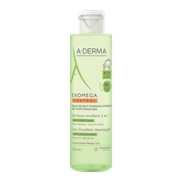 A-Derma Exomega Control Foaming Gel 2 in 1 (Очищающий гель 2в1 для тела и волос)