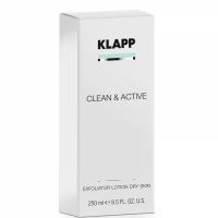 Klapp Clean & Active Exfoliator Dry Skin (Эксфолиатор для сухой кожи), 250 мл