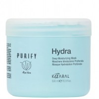 Kaaral Purify Hydra Deep Moisturizing Mask (Интенсивная увлажняющая питательная маска для волос), 500 мл