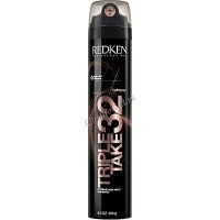 Redken Triple Take 32 (Спрей ультра-сильной фиксации с тройным распылителем), 300 мл