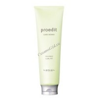 Lebel Proedit hair treatment curl fit (Восстанавливающая маска для тонких, сухих, непослушных и вьющихся волос).