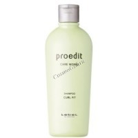 Lebel Proedit curl fit shampoo (Шампунь для кудрявых волос).