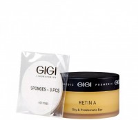 GIGI Retin A Soap Bar for Oily Skin (Мыло в банке со спонжем для жирной кожи), 100 гр