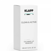 Klapp Clean & Active Eye Make-Up Remover (Средство для снятия макияжа c глаз), 100 мл