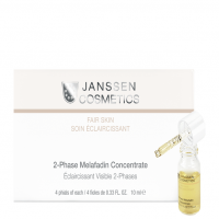 Janssen 2-Phase Melafadin Concentrate (Двухфазный осветляющий комплекс), 4 шт x 10 мл