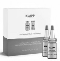 Klapp Hyaluronic Microneedling Concentrate (Концентрат-Сыворотка), 2х10 мл