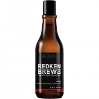 Redken Brews 3-in-1 (Шампунь, кондиционер и гель для душа 3 в 1), 300 мл