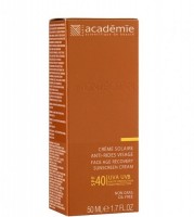 Academie Face Age Recovery Sunscreen Cream SPF 40 (Солнцезащитный регенерирующий крем для лица), 50 мл