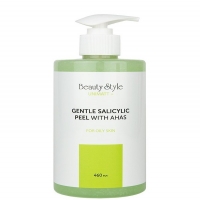 Beauty Style Gentle Salicylic Peel with AHAs (Салициловый пилинг-скатка с AHA кислотами для жирной кожи «UNIMATT+»), 250 мл