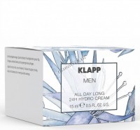 Klapp Men All Day Long 24H Hydro cream (Гидрокрем 24 часа MINI), 15 мл