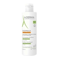 A-Derma Exomega Control Gel (Смягчающий пенящийся гель для сухой кожи)