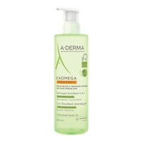 A-Derma Exomega Control Foaming Gel 2 in 1 (Очищающий гель 2в1 для тела и волос)