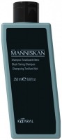 Kaaral Manniskan Black Toning Shampoo (Чёрный тонирующий шампунь)