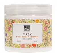 Beauty Style Mask Milk + Honey + Chocolate (Увлажняющая питательная маска «Молоко, мед и шоколад» для рук и ног), 450 мл