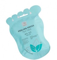 Beauty Style Peeling Socks Tea Tree (Носочки для педикюра отшелушивающие «Чайное дерево»)