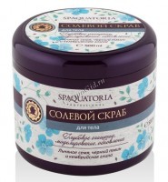 Spaquatoria Body Scrub (Солевой скраб для тела Льняное семя, черный тмин, кембрийская глина), 500 мл