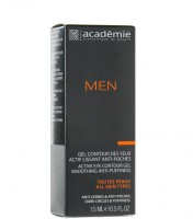 Academie Gel Contour Des Yeux Actif Lissant Anti-Poches (Гель для контура глаз от отеков и морщин), 15 мл