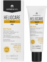 Cantabria HELIOCARE 360&#186; MD AK Fluid Sunscreen 100+ (Флюид АК с тотальной защитой SPF 100+), 50 мл