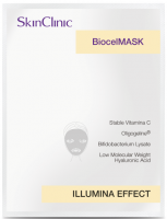 Skin Clinic Biocelmask Illumina Effect (Биоцеллюлозная маска «Сияние»), 1 шт.