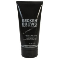 Redken Brews Liquid Matte Paste (Жидкая матирующая паста), 150 мл