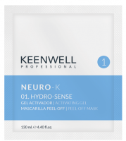 Keenwell NEURO-K 01.HYDRO-SENSE Peel-off Masks (Альгинатная увлажняющая маска для обезвоженной кожи), 15 г + 130 мл