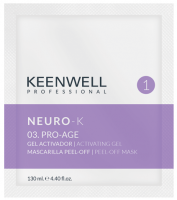 Keenwell NEURO-K 03. PRO-AGE Peel-off Masks (Альгинатная омолаживающая маска для любого типа кожи), 15 г + 130 мл