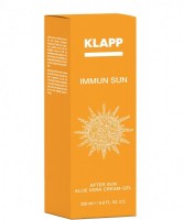 Klapp Immun Sun After Sun Aloe Vera Cream (Успокаивающий крем после загара с алое вера), 200 мл