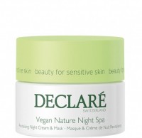 Declare Vegan Nature Night Spa (Восстанавливающий ночной крем-маска «Веган-Спа»), 50 мл