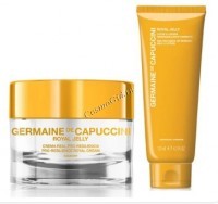 Germaine de Capuccini Royal Jelly (Набор: комфорт-крем омолаживающий, молочко-лосьон для демакияжа), 2 средства