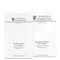 Janssen Biocellulose Mask Face & Neck (Увлажняющая лифтинг-маска для лица и шеи)