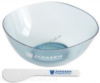 Janssen Mask bowl & spatula (Миска и шпатель для масок), 1 шт