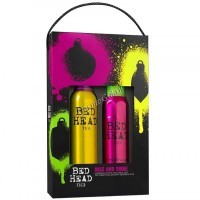 Tigi Bed Head Rise and shane (Набор для объема и блеска волос), 2 средства