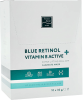 Beauty Style Blue Retinol + Vitamin B Active Mask (Альгинатная лифтинг-маска), 10 шт x 30 гр