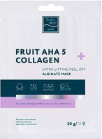 Beauty Stylе Fruit AHA 5 + Collagen Mask (Альгинатная лифтинг-маска), 10 шт x 30 гр