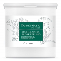 Beauty Style Stumulating Algae Peeling (Отшелушивающая водорослевая пудра с морской солью), 3000 гр