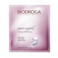 Biodroga Vliesmaske Anti-age "White Truffle" (Антивозрастная флисовая маска моментального действия "Белый трюфель"), 16 мл.