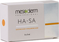 Mesoderm HA - SA (Биоревитализант с Гиалуроновой и Янтарной кислотой), 3 шт x 3мл