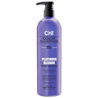 CHI Ionic Color Illuminate Shampoo Platinum Blonde (Оттеночный шампунь для волос Платиновый Блонд)