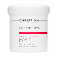 Christina Sea Herbal Beauty Mask Strawberry for normal skin (Клубничная маска красоты для нормальной кожи)