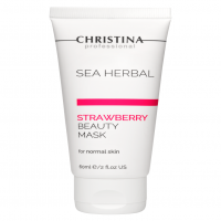 Christina Sea Herbal Beauty Mask Strawberry for normal skin (Клубничная маска красоты для нормальной кожи)