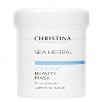 Christina Sea Herbal Beauty Mask Azulene for sensitive skin (Азуленовая маска красоты для чувствительной кожи)