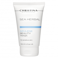 Christina Sea Herbal Beauty Mask Azulene for sensitive skin (Азуленовая маска красоты для чувствительной кожи)