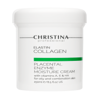 Christina Elastin Collagen Placental Enzyme Moisture Cream (Увлажняющий крем для жирной и комбинированной кожи)