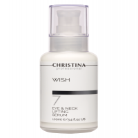 Christina Wish Eyes & Neck Lifting Serum (Сыворотка для подтяжки кожи вокруг глаз и шеи, шаг 7)