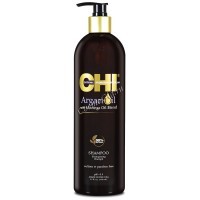 CHI Argan Oil shampoo (Восстанавливающий шампунь с экстрактом масла арганы и дерева моринга)