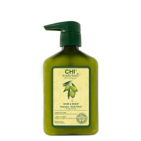 CHI Olive Organics Hair and Body Shampoo Body Wash (Шампунь для волос и тела), 340 мл