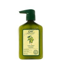 CHI Naturals with Olive Oil Hair and Body Conditioner (Кондиционер для волос и тела), 340 мл