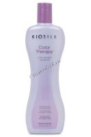 CHI BioSilk Color Therapy Cool Blonde shampoo (Шампунь для защиты цвета окрашенных волос светлых оттенков), 355 мл